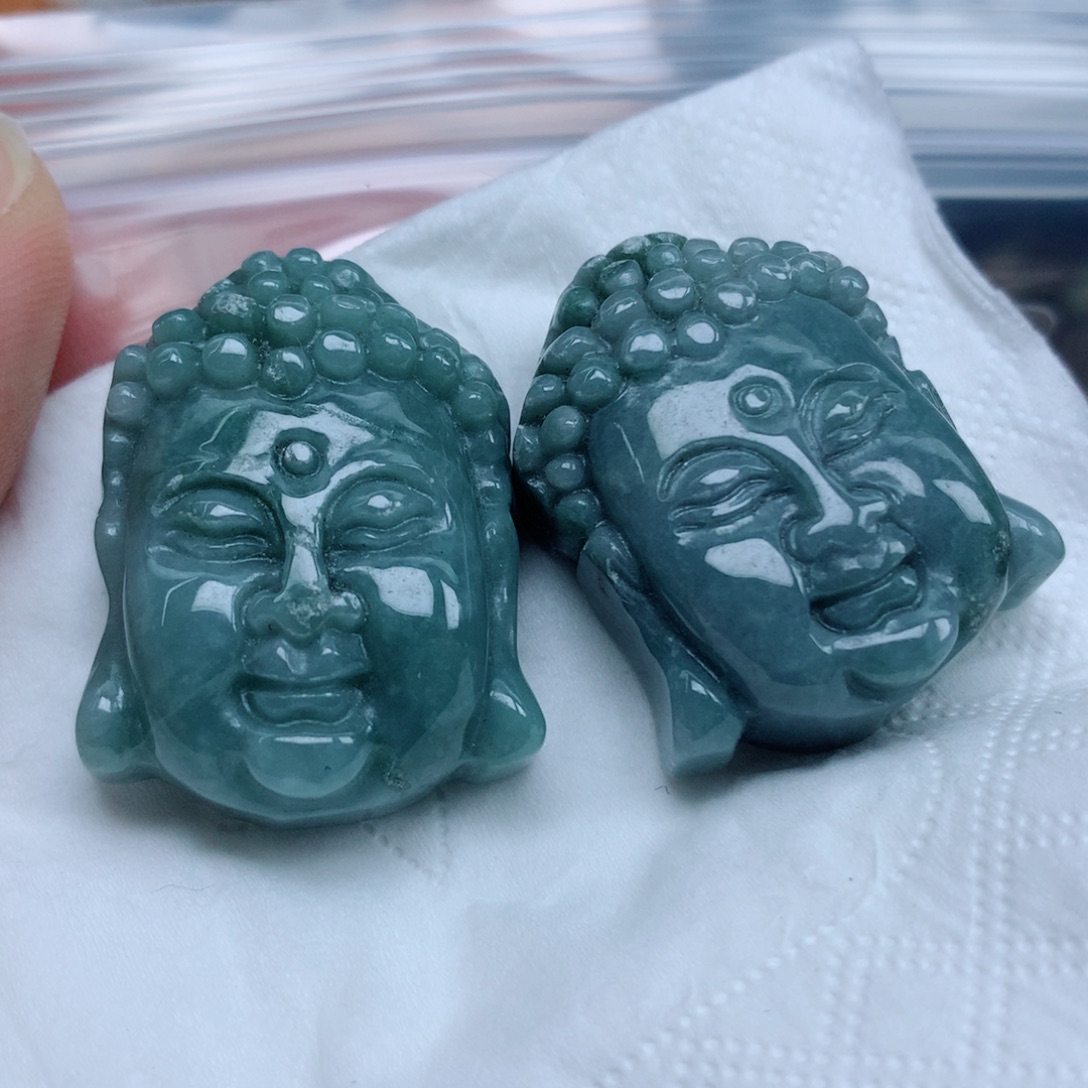 翡翠未镶嵌项链珠子珠