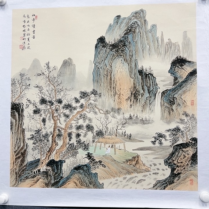 国画书画作品多次