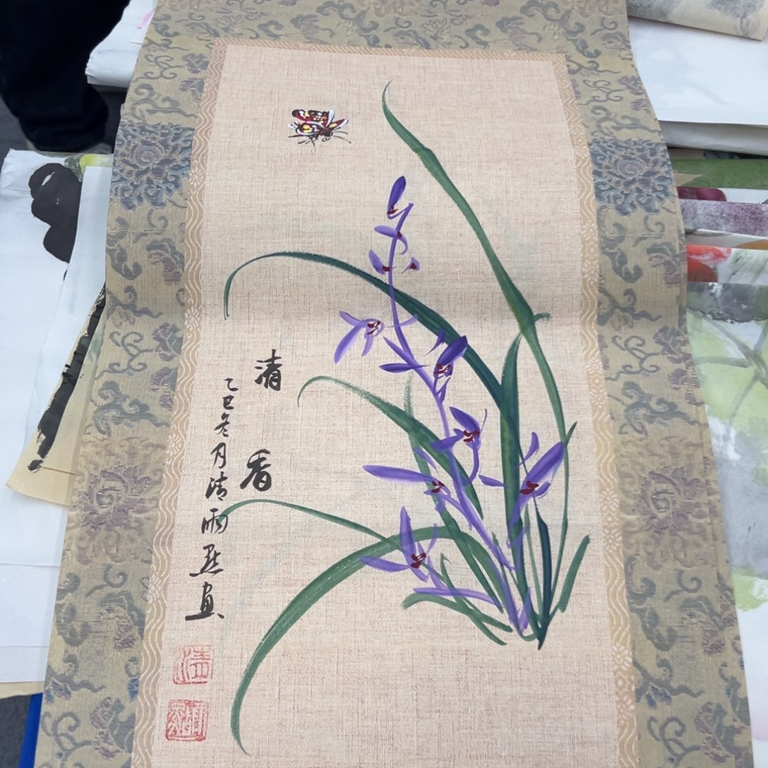 国画绘画作品请欣赏展示