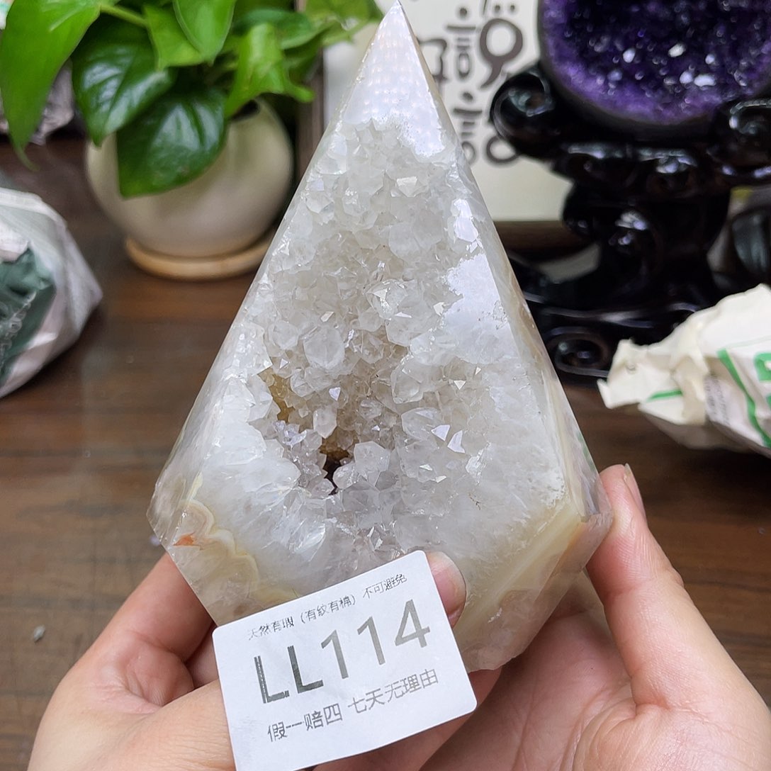 天然水晶居家办公摆件未镶嵌水晶