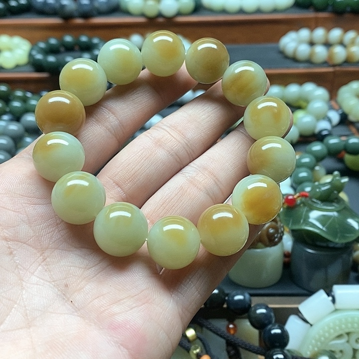 未镶嵌手串和田玉无**神