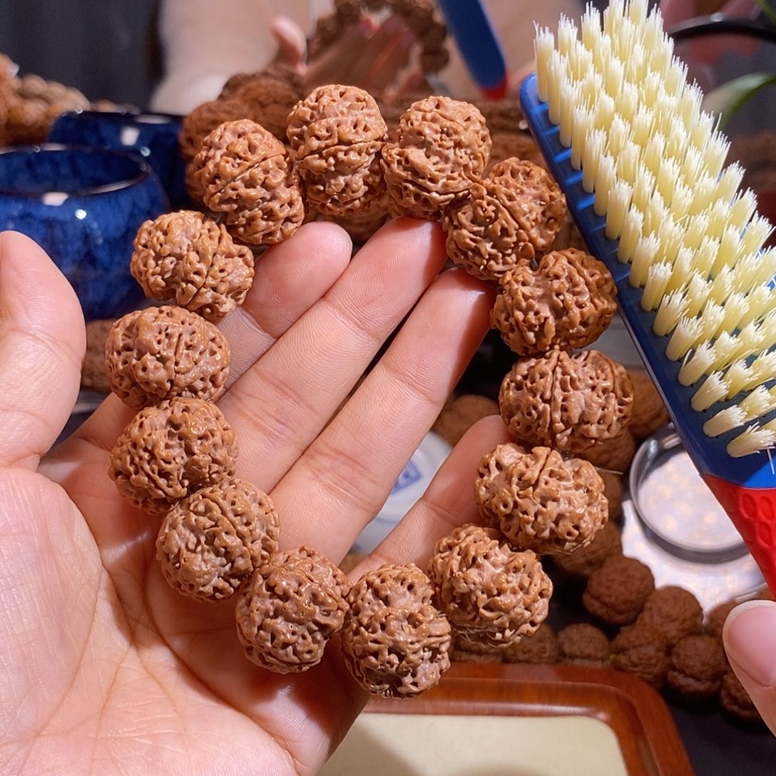 金刚菩提手串原生态梅花23mm