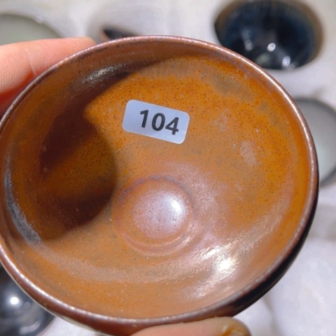 茶盏原矿原釉柴烧建盏