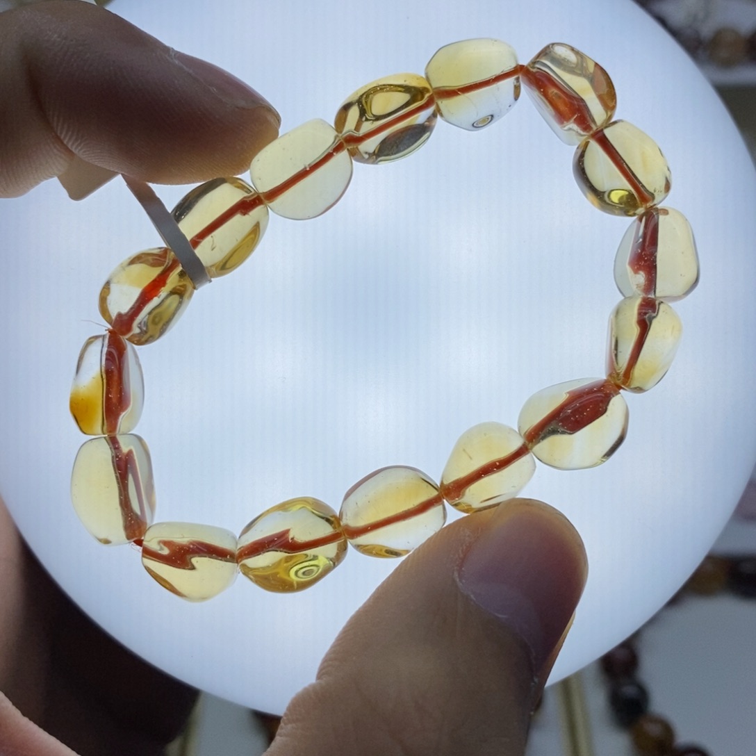 水晶手链未镶嵌纯天然