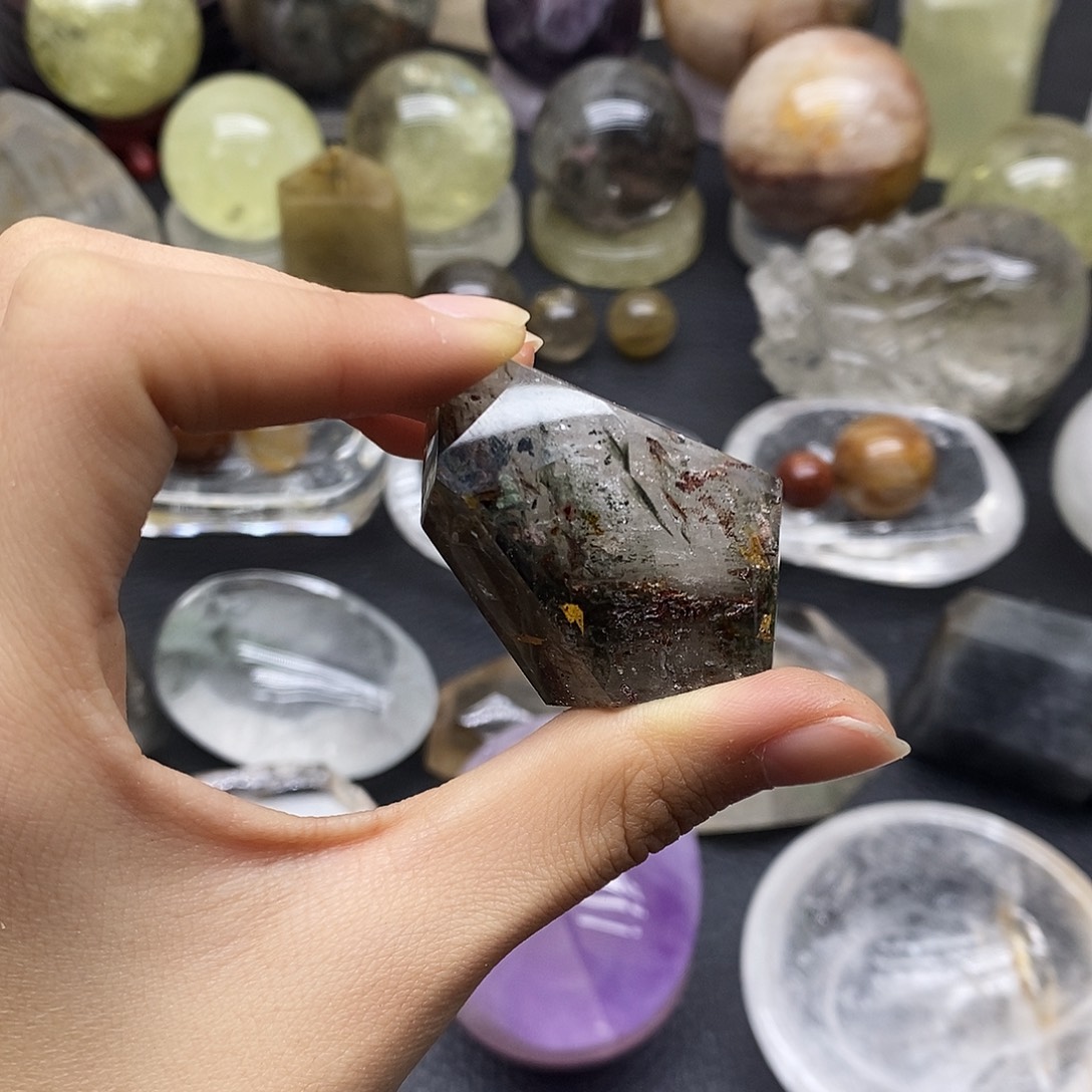 未镶嵌水晶珠宝半成品151水晶石