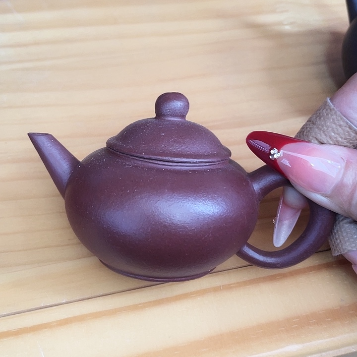 爱***茶紫砂茶壶宜兴紫砂壶100cc