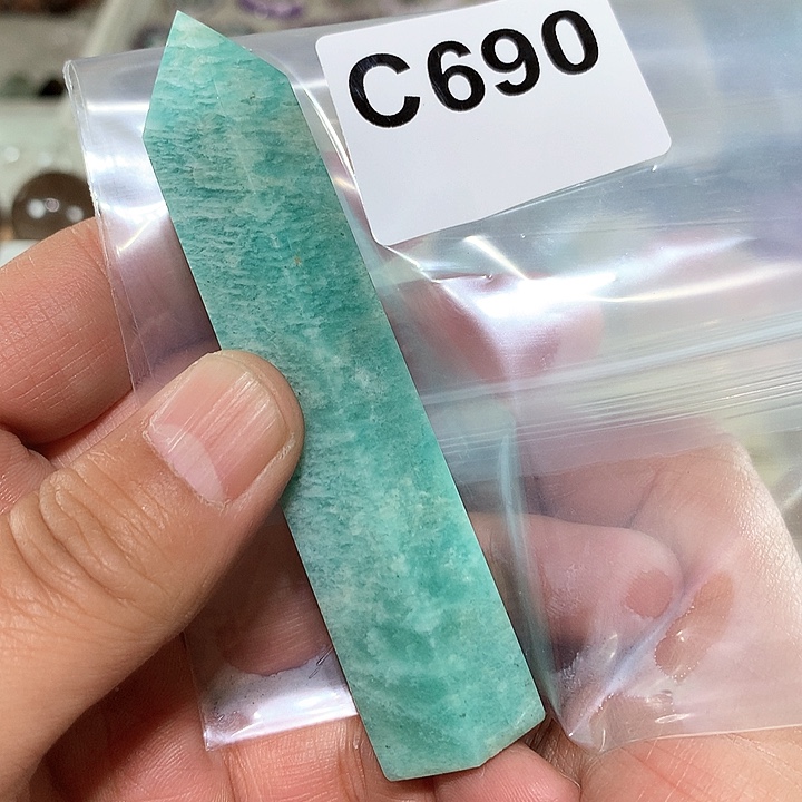 水晶天然水晶柱子D690未镶嵌k****b