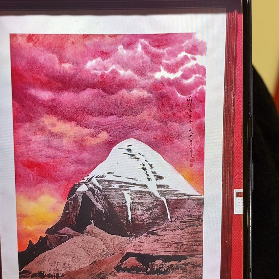 国画自*同是小女孩一代长大之后