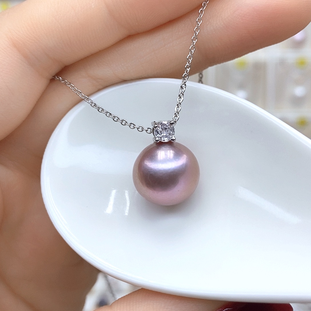 淡水珍珠合金颈饰