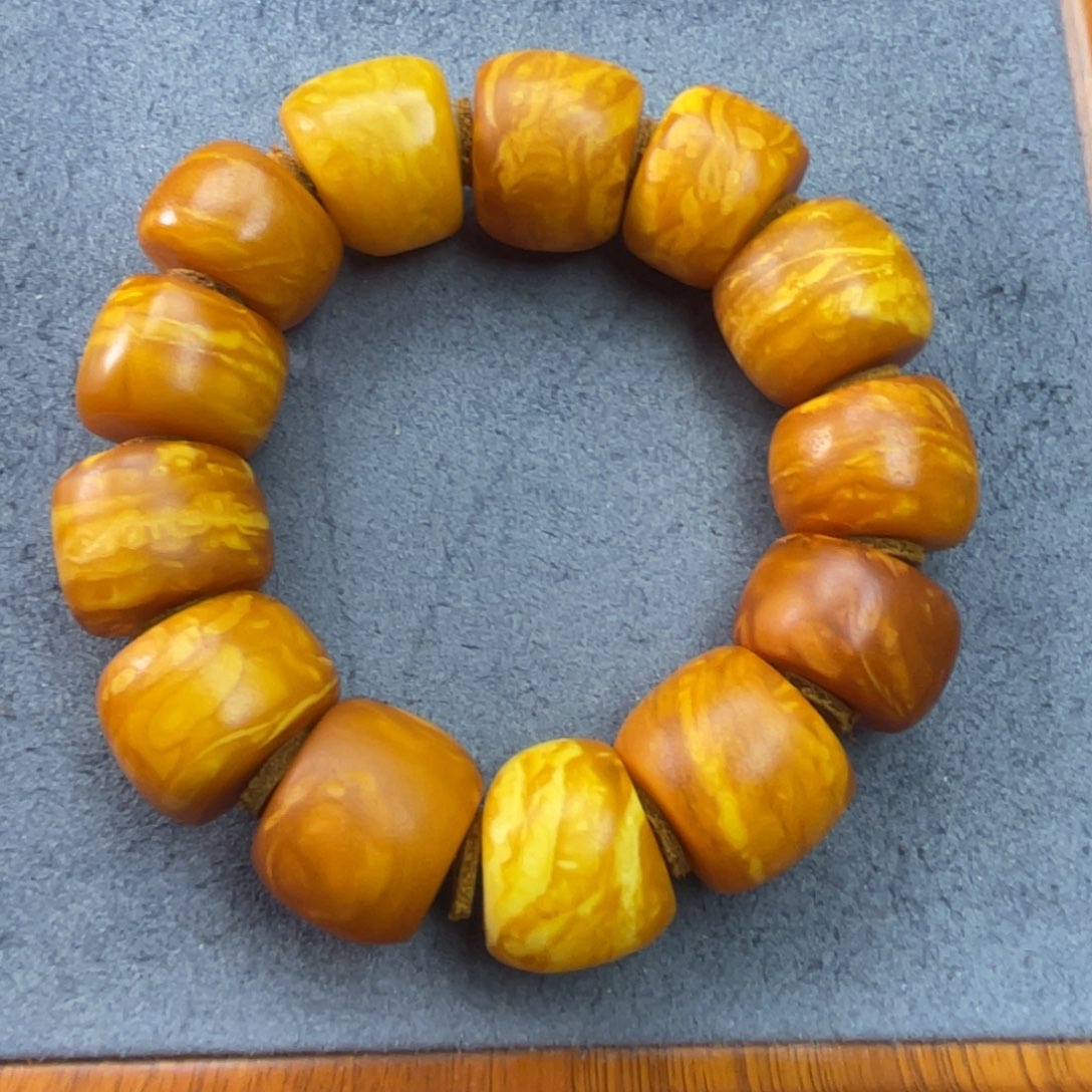 蜜蜡未镶嵌吊坠(不含链)