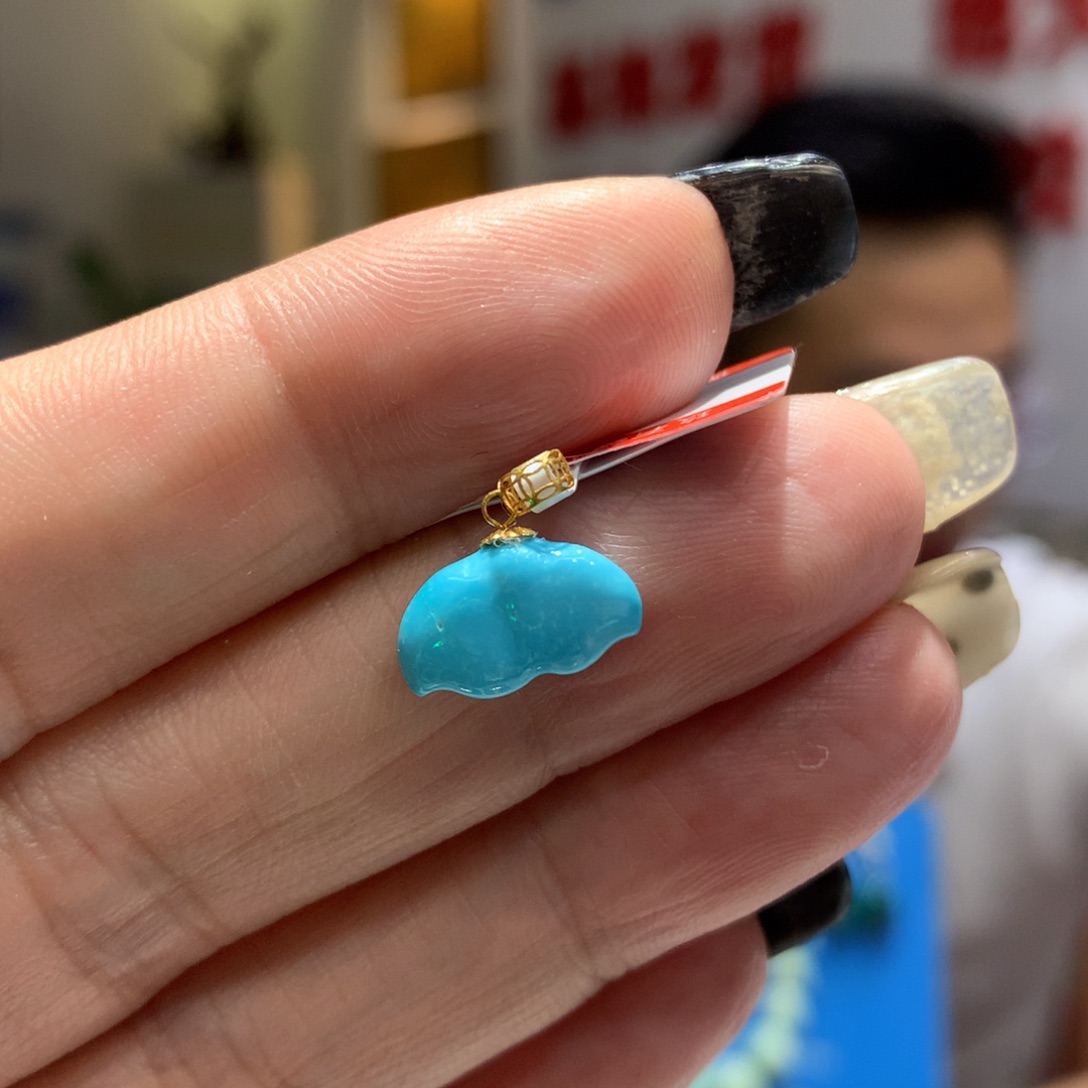 绿松石未镶嵌配饰