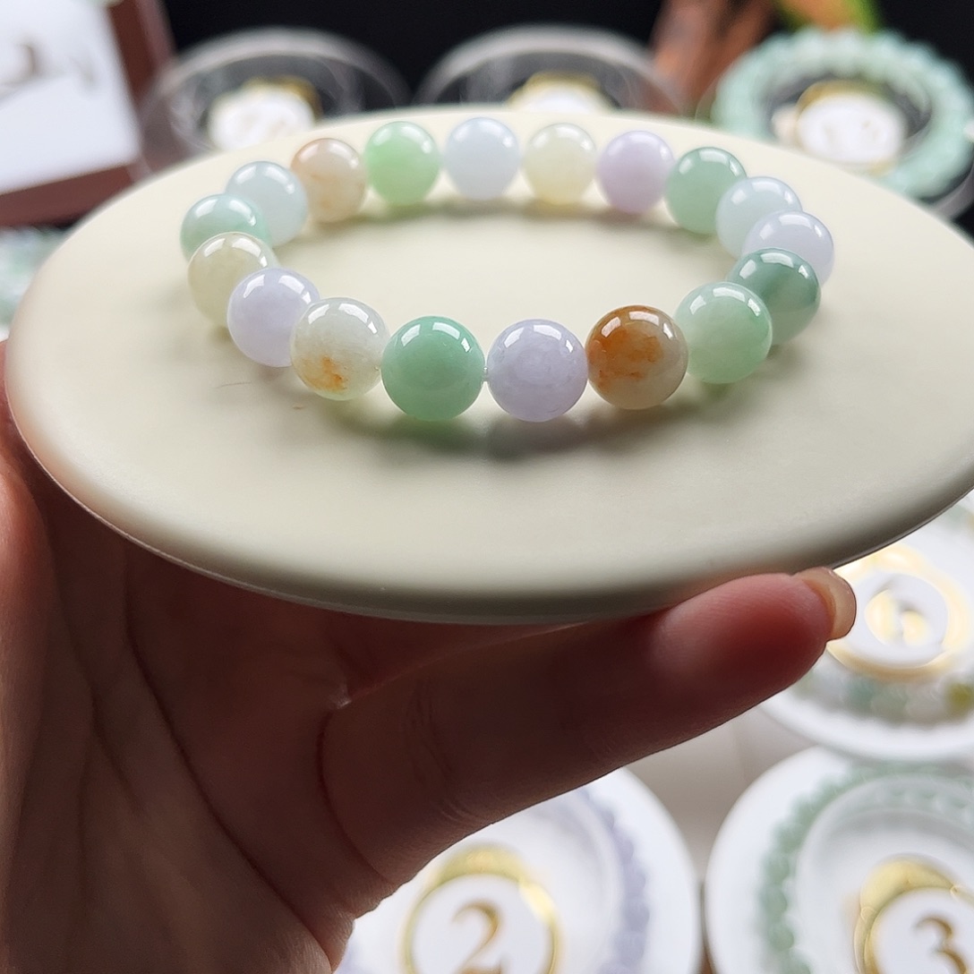 A***七翡翠未镶嵌手链卡10