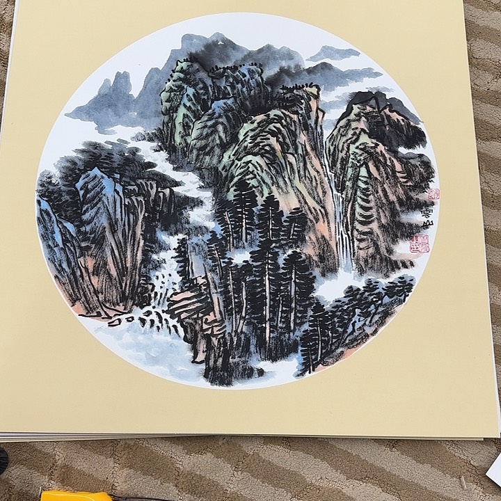 国画花鸟的翅膀和翅膀是白色的羽毛和