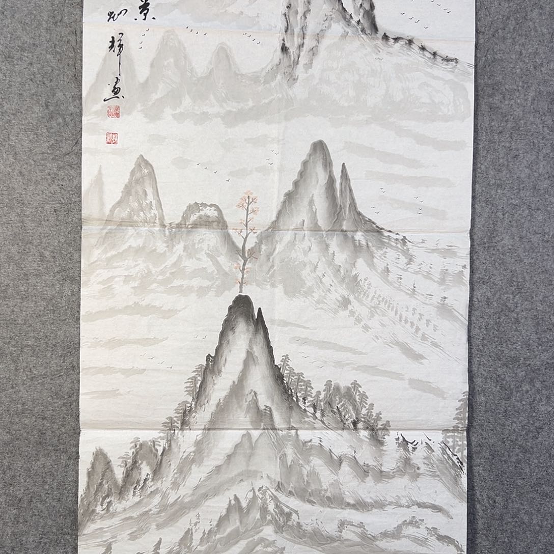 国画445 花鸟是我喜欢吃水果