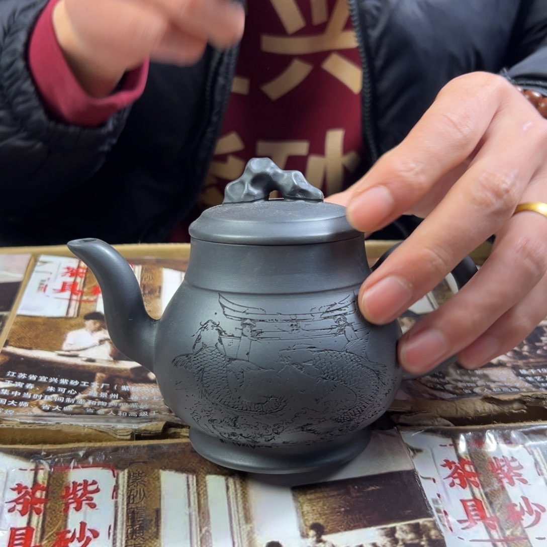 紫砂茶壶紫砂壶手工制作