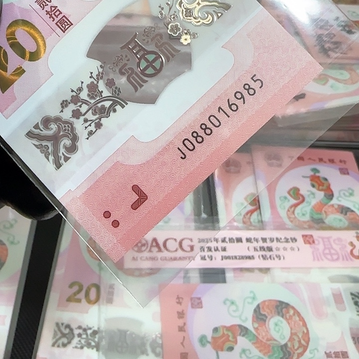塑料蛇钞中国梦金马学府号088016985