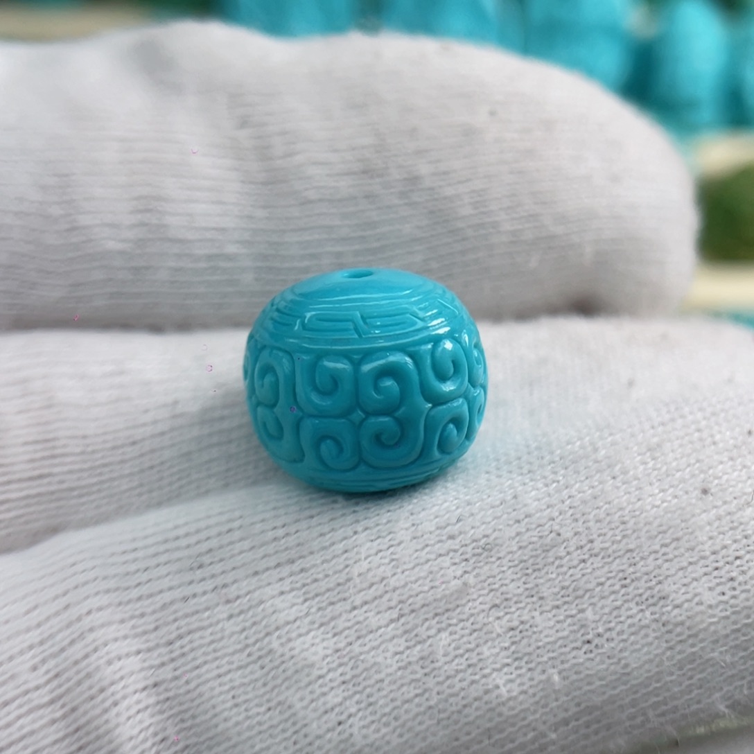 绿松石颈饰未镶嵌卡14-12.5