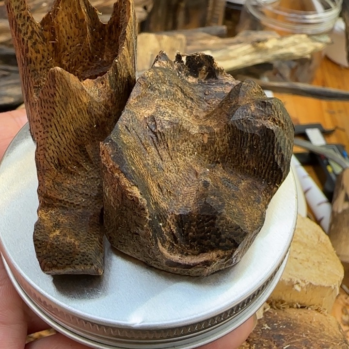 番***王沉香碎屑沉香陆河板头老料21克