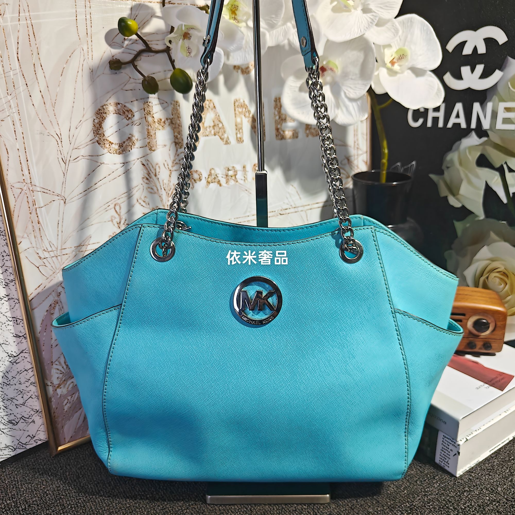 95新 MICHAEL KORS/迈克高仕 MK单肩包G25102015尺寸27*23