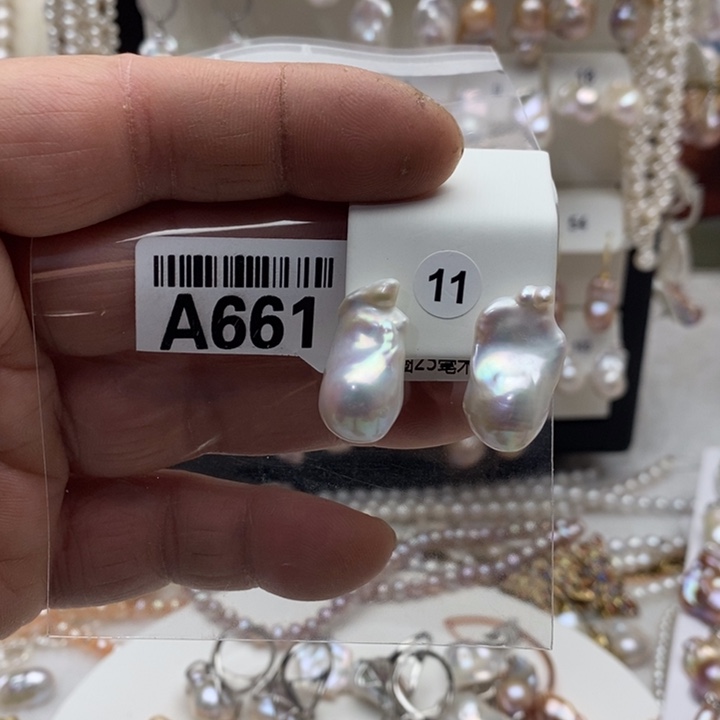 淡水珍珠合金颈饰661