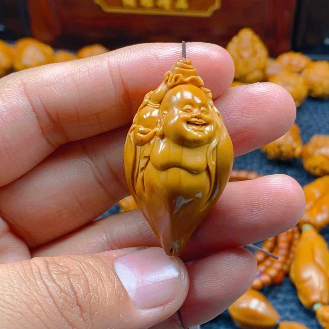 橄榄核手串/手链曹华老师2.6布袋米勒