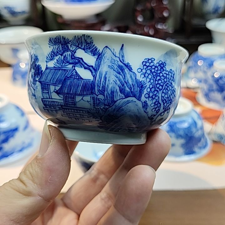 景德镇手工手绘陶瓷杯子