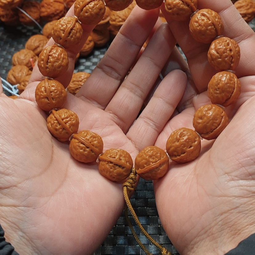 【闪购商品】文玩核桃吊坠金豆子