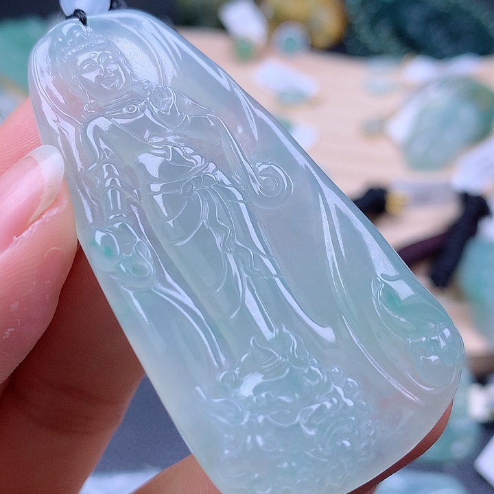 【闪购商品】翡翠颈饰未镶嵌佳****粑翡翠吊坠