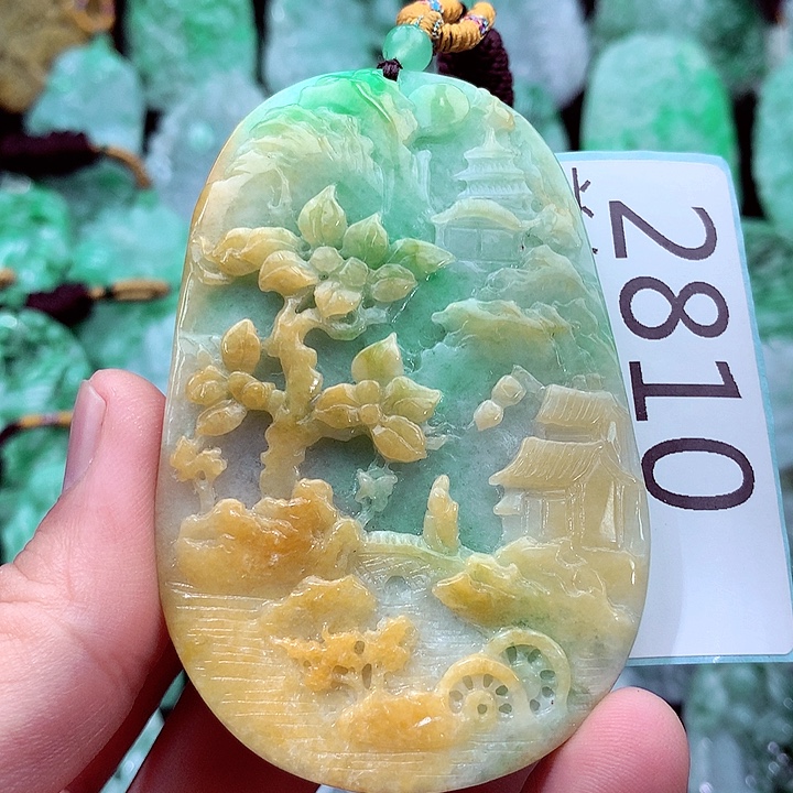 吊坠(不含链)未镶嵌翡翠
