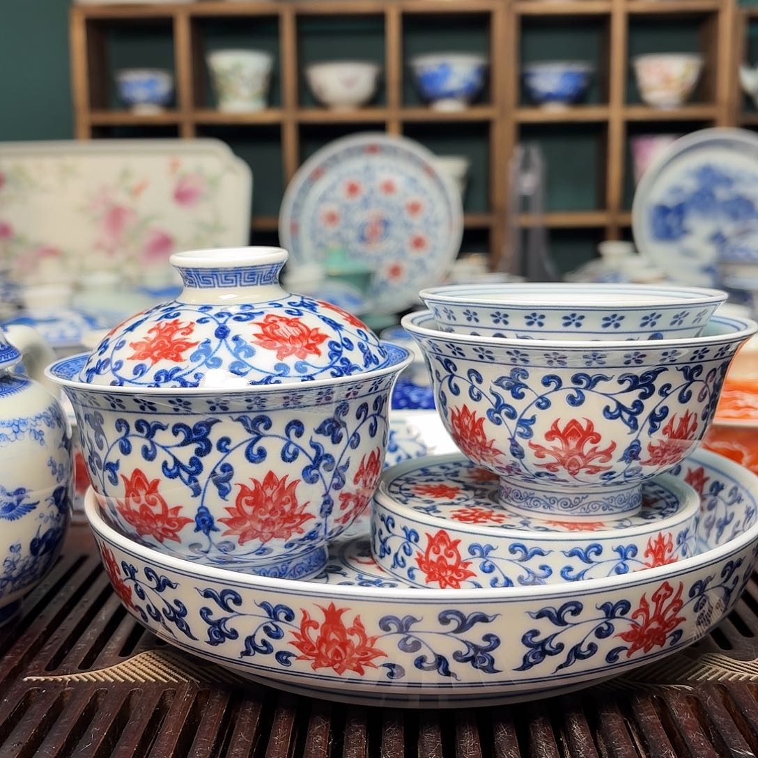 景德镇陶瓷茶具套装88888888888