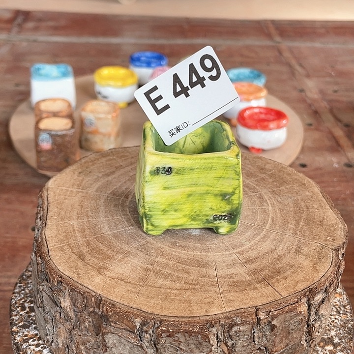 紫砂花盆拇指盆内口3.3