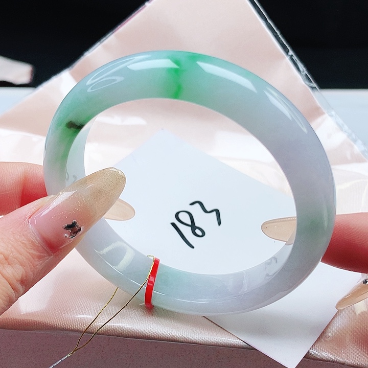 翡翠手镯未镶嵌56.8 正圈