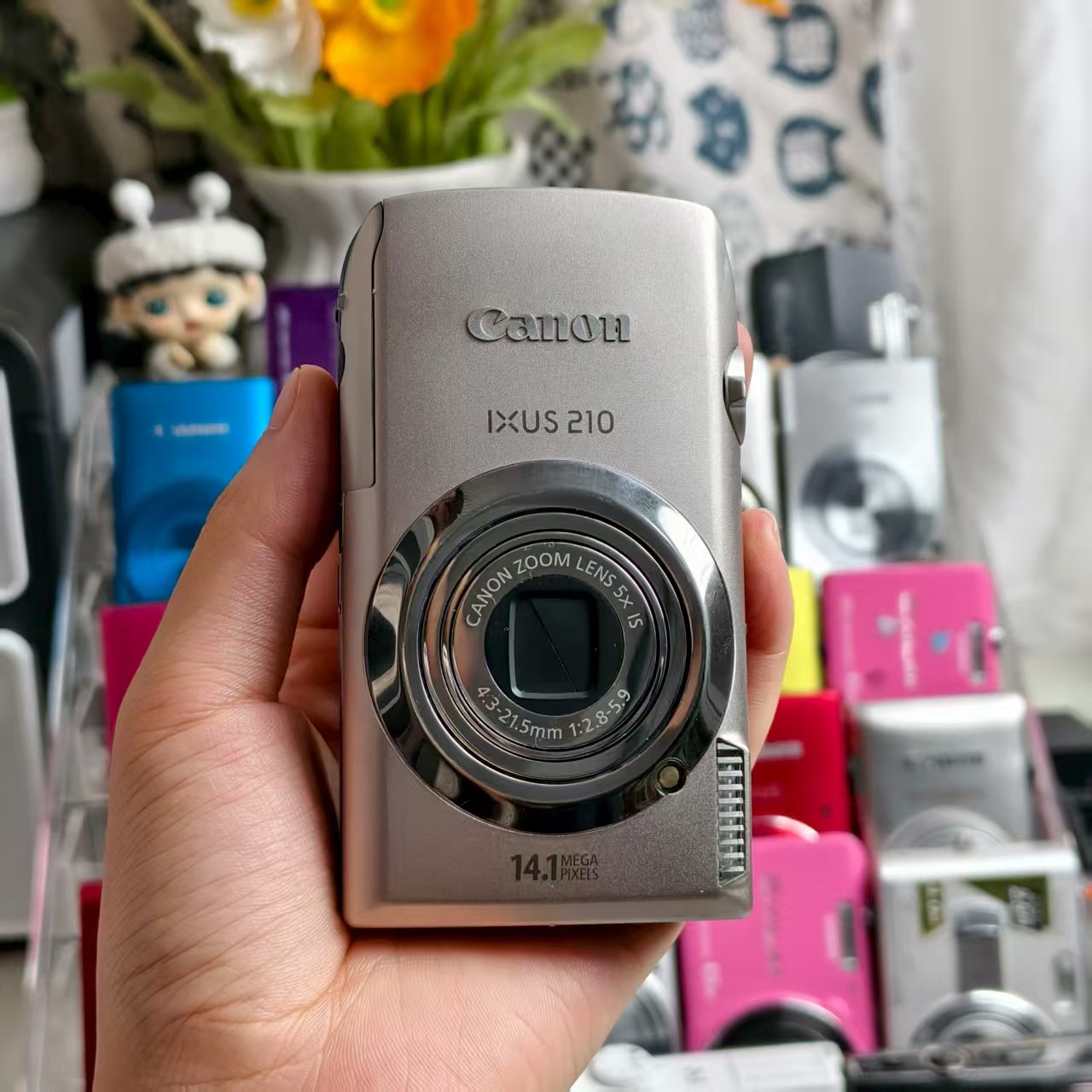 95新 Canon/佳能 佳能ixus210 1410万像素5倍变焦 