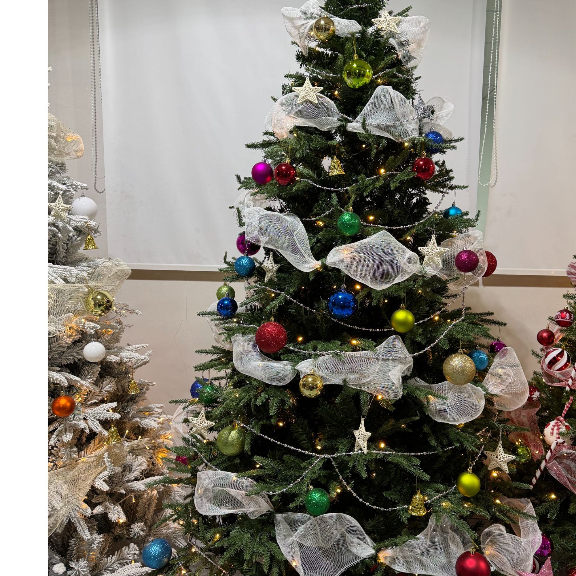 厂家直销PE混合自动圣诞树 圣诞节摆件装饰品