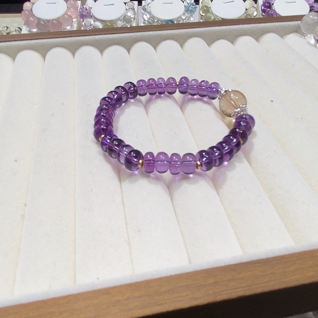 水晶未镶嵌手链定制