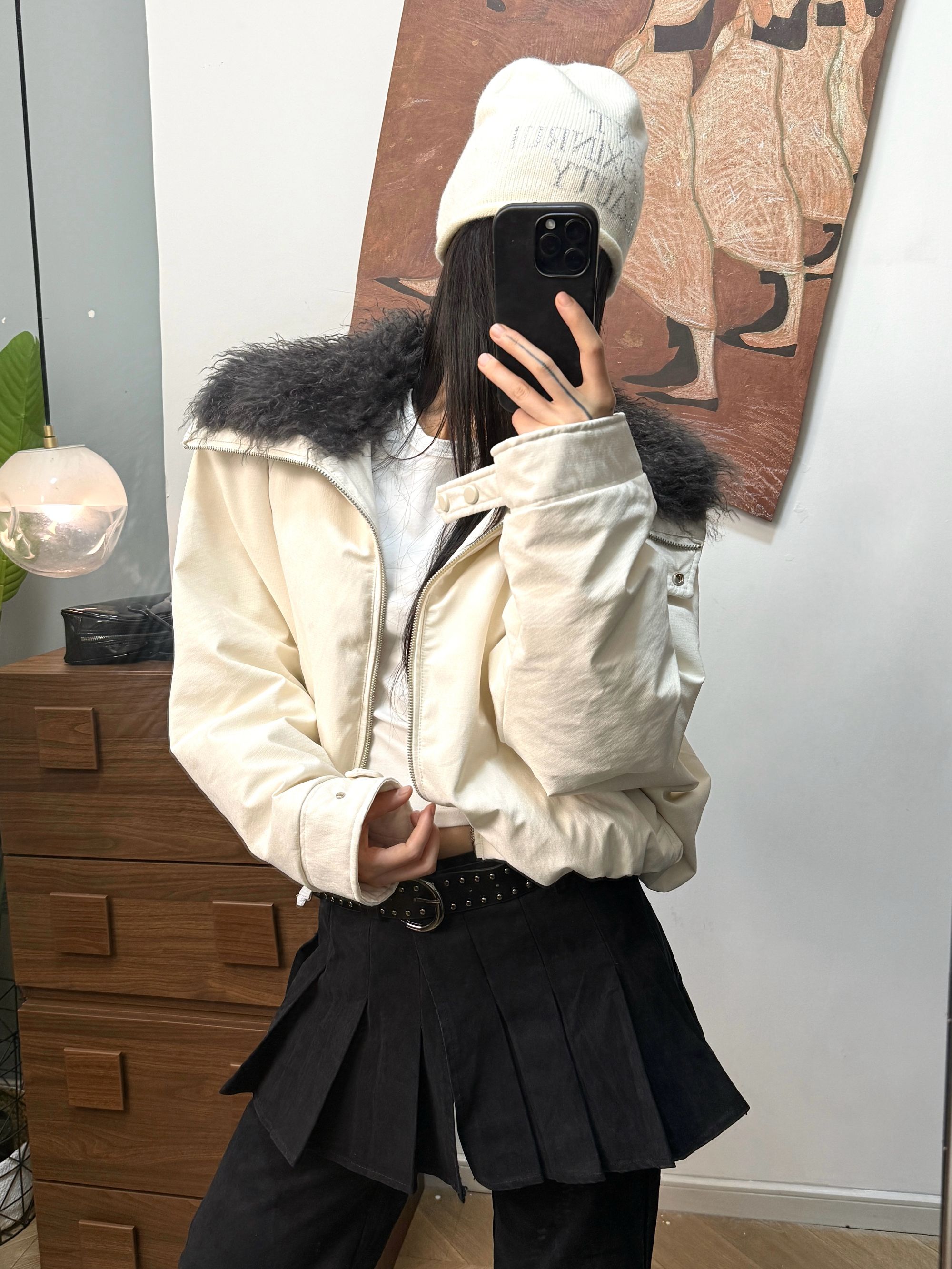 KAFU 小众设计定制面料羽绒时髦外套