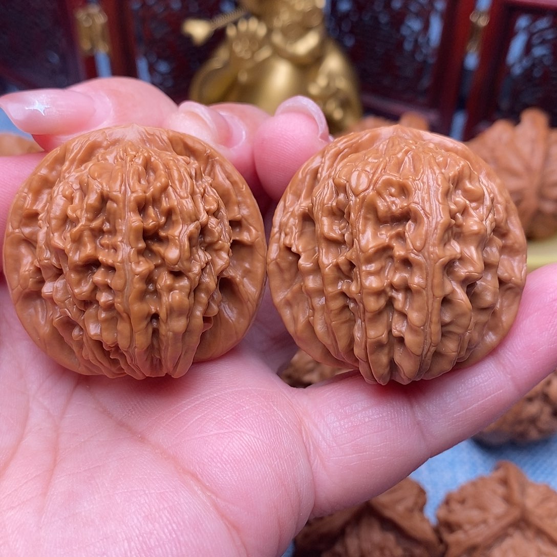 把件文玩核桃40精品四座楼