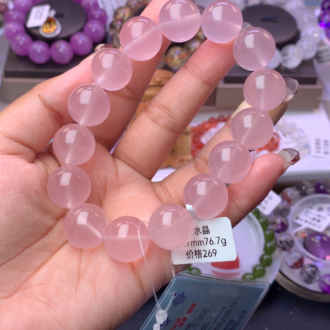 水晶手链未镶嵌手链