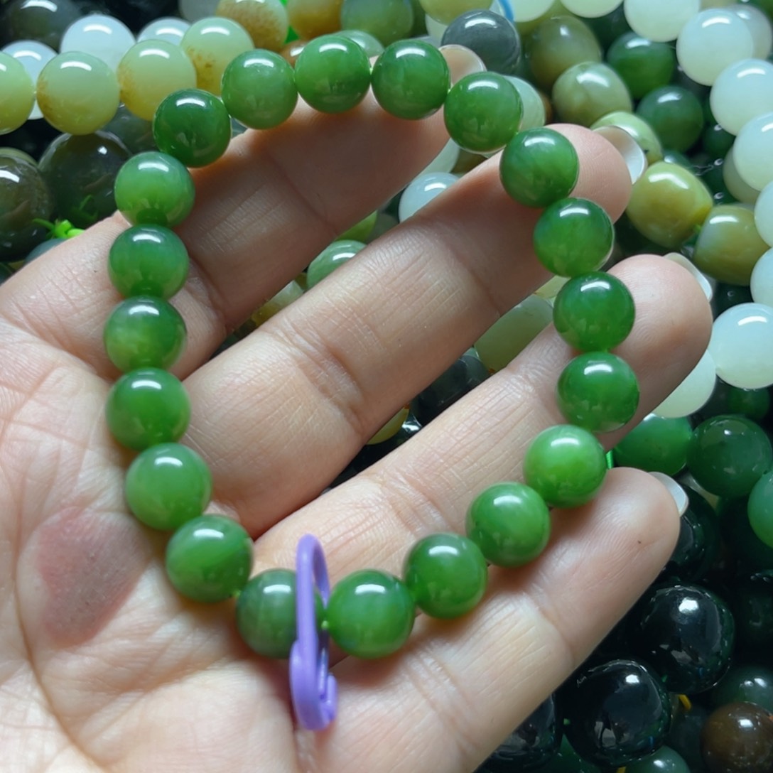 和田玉手链未镶嵌