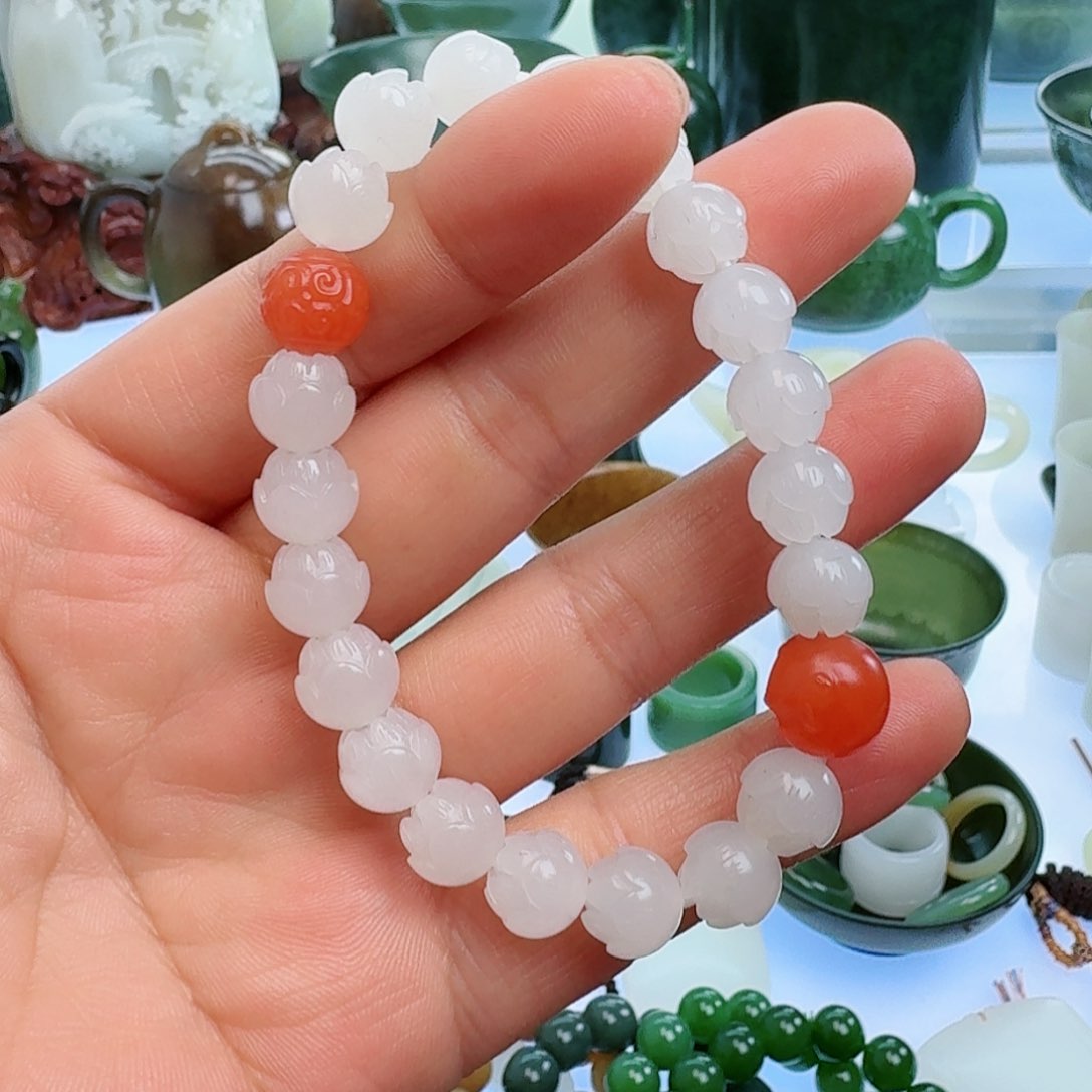 和田玉（白玉）挂件未镶嵌