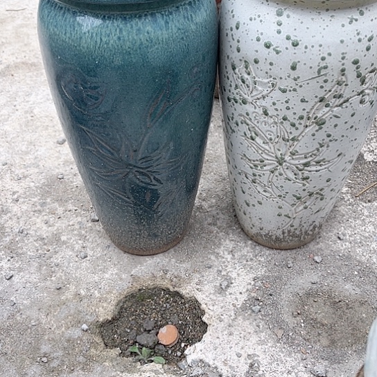 紫砂花盆高度30口径13