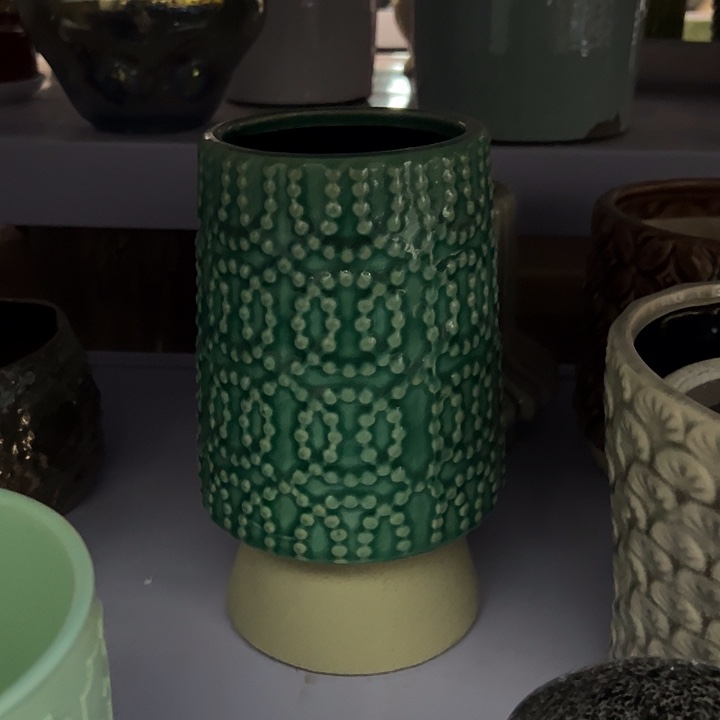 陶瓷陶瓷花盆立体浮雕