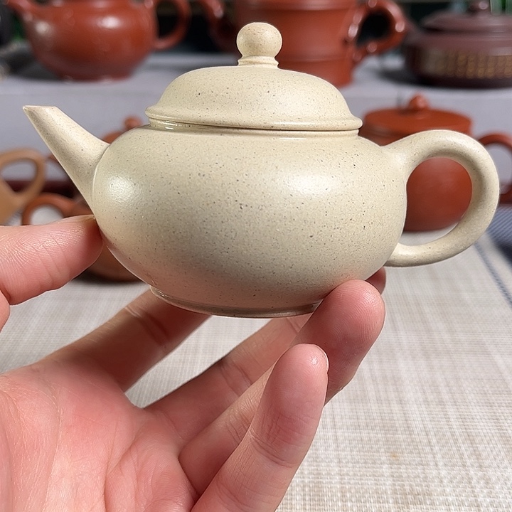 鲁***达茶杯紫砂宜兴原矿手工紫砂壶