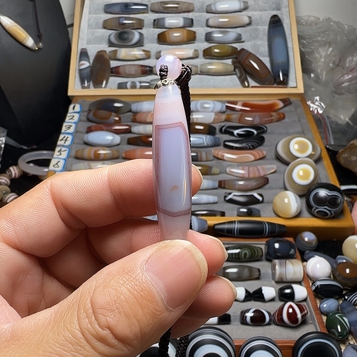 玛瑙/玉髓未镶嵌吊坠(不含链)