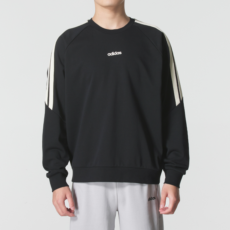 adidas/阿迪达斯男女款圆领运动卫衣百搭长袖套头杉KA2562-多色