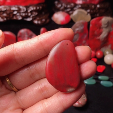 昌化鸡血石昌化鸡血石挂件