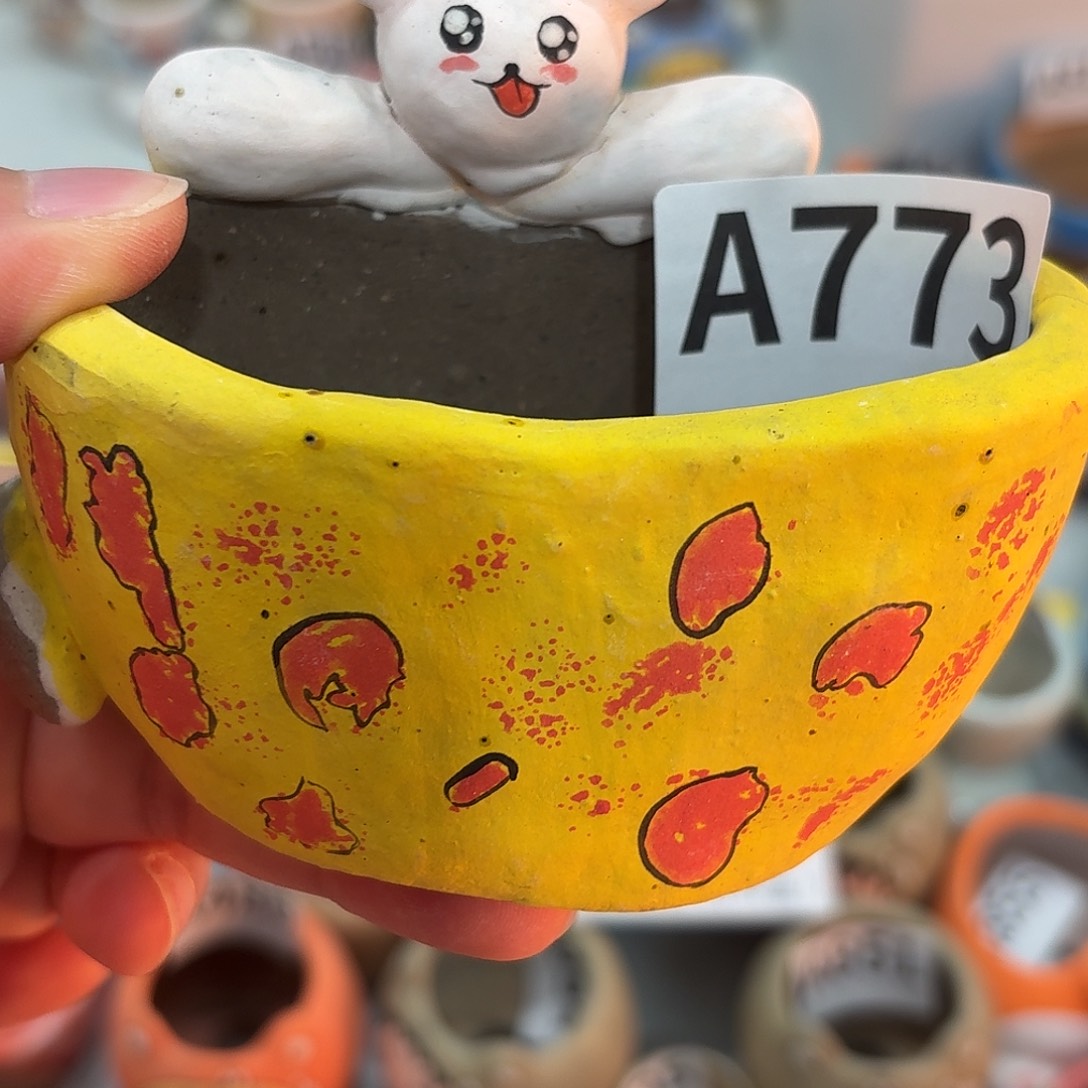 陶瓷手工瑕疵多肉花盆