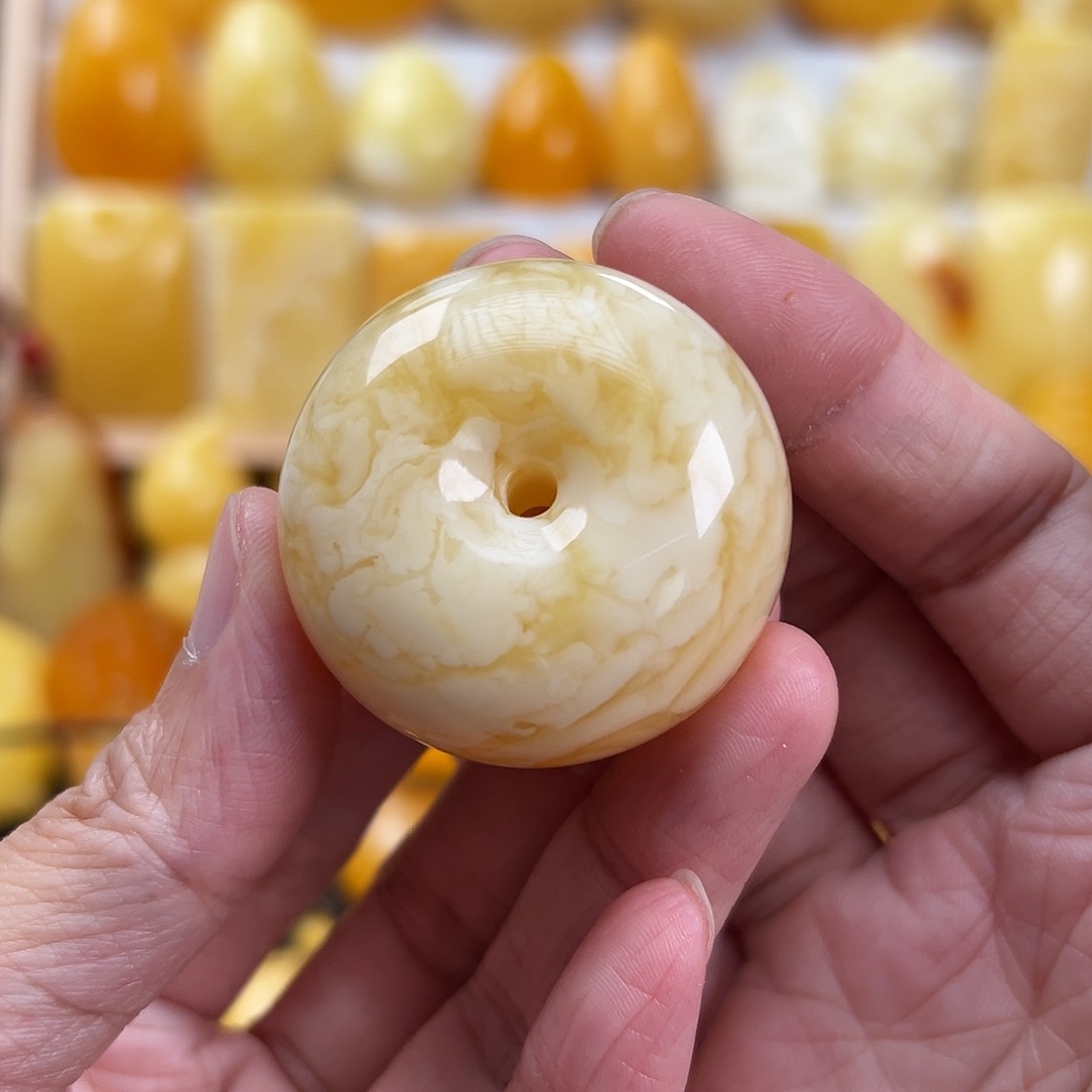 蜜蜡颈饰未镶嵌蜜蜡20.55g