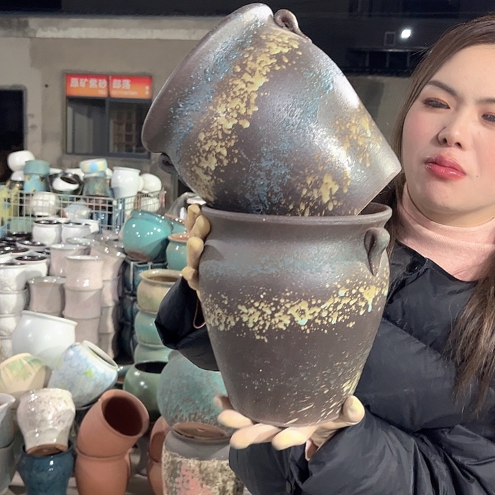 正品口18高21花盆