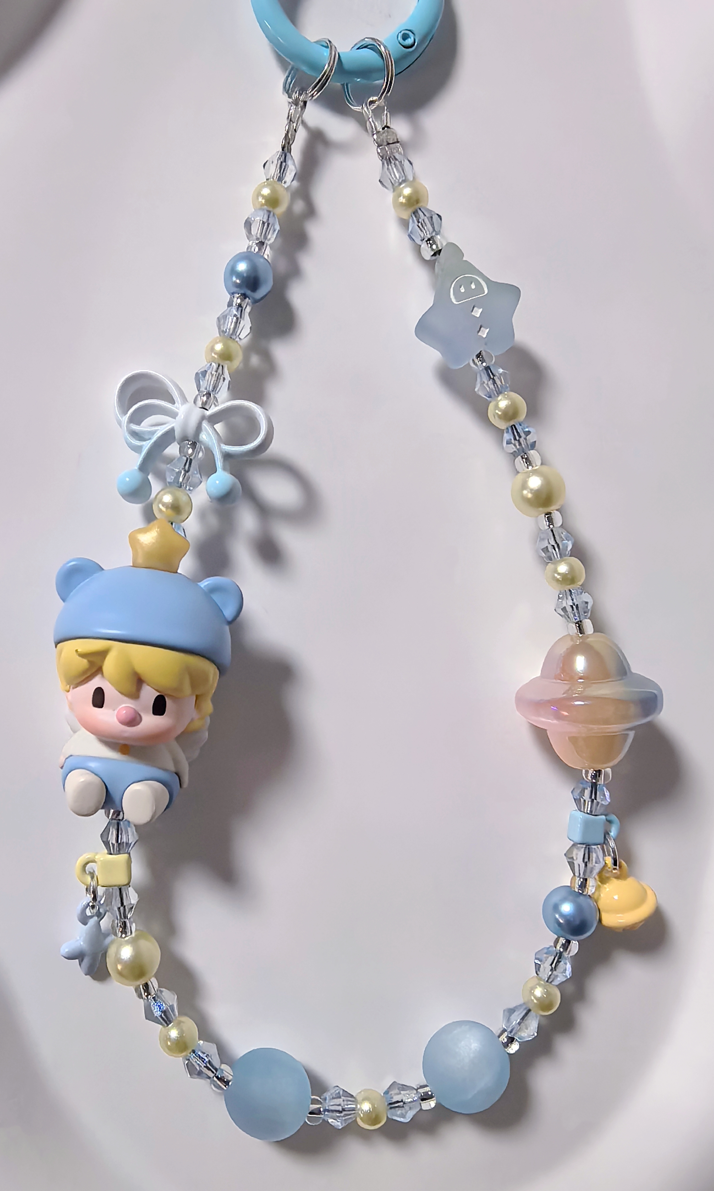 【可直接拍 非偏1单飞偏远2单飞】泡泡家甜豆丘比特diy手机链